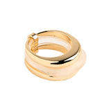 Anillo Triple Dorado