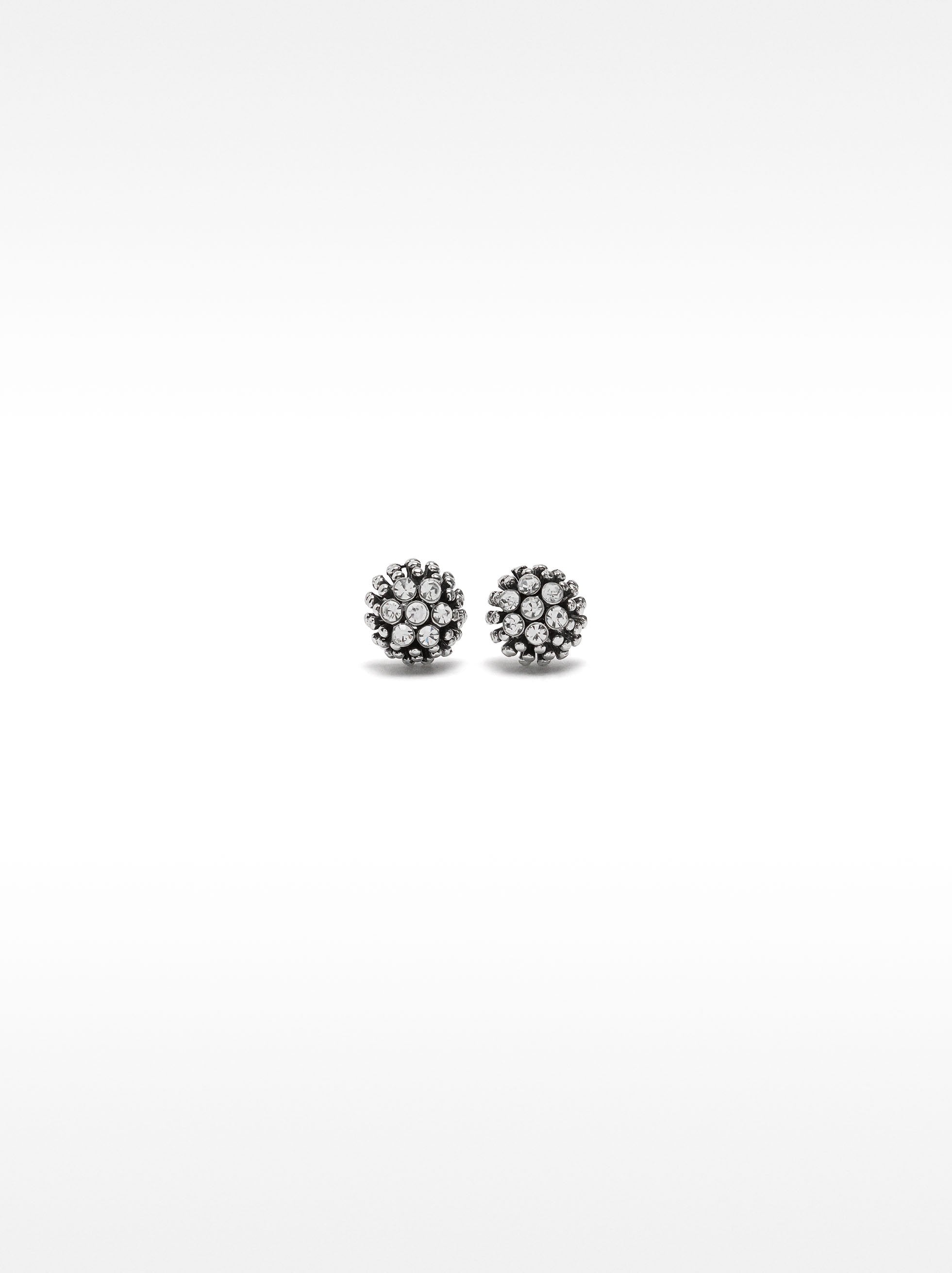 Aretes Cortos Brillantes