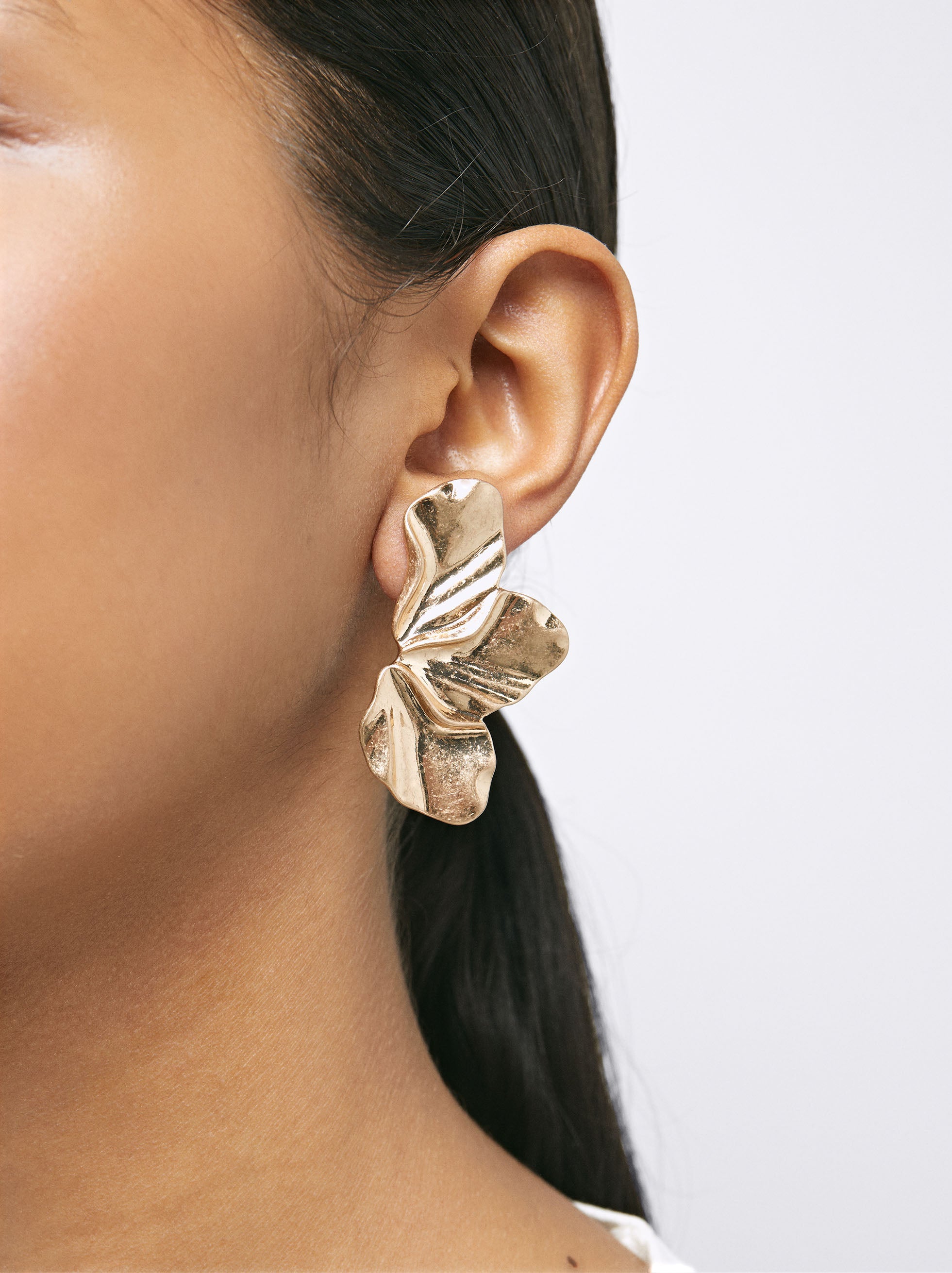Aretes Medianos Flor