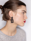 Aretes Medianos Con Cristales