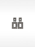 Aretes Medianos Con Cristales