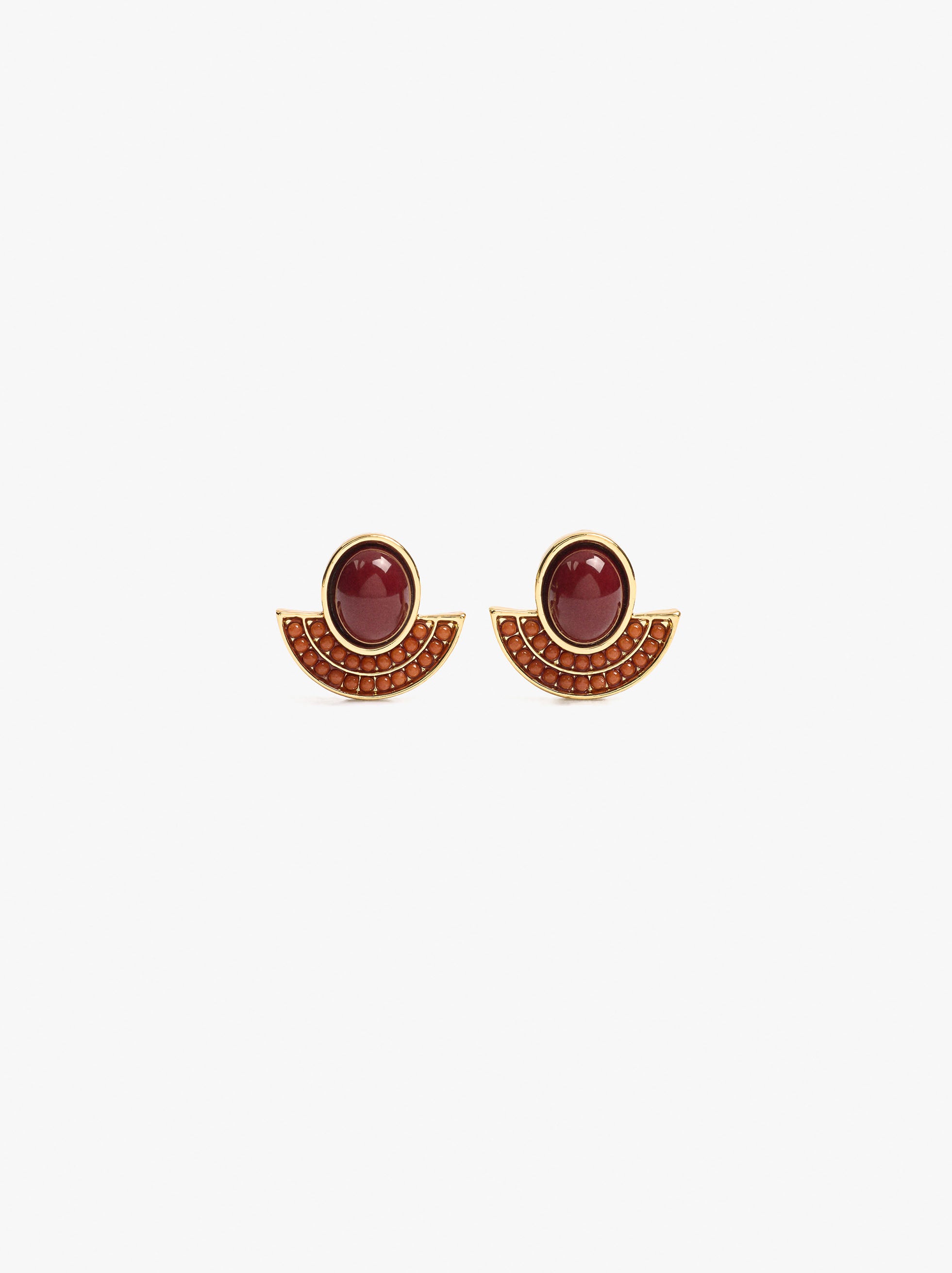 Pendientes Abanico Multicolor