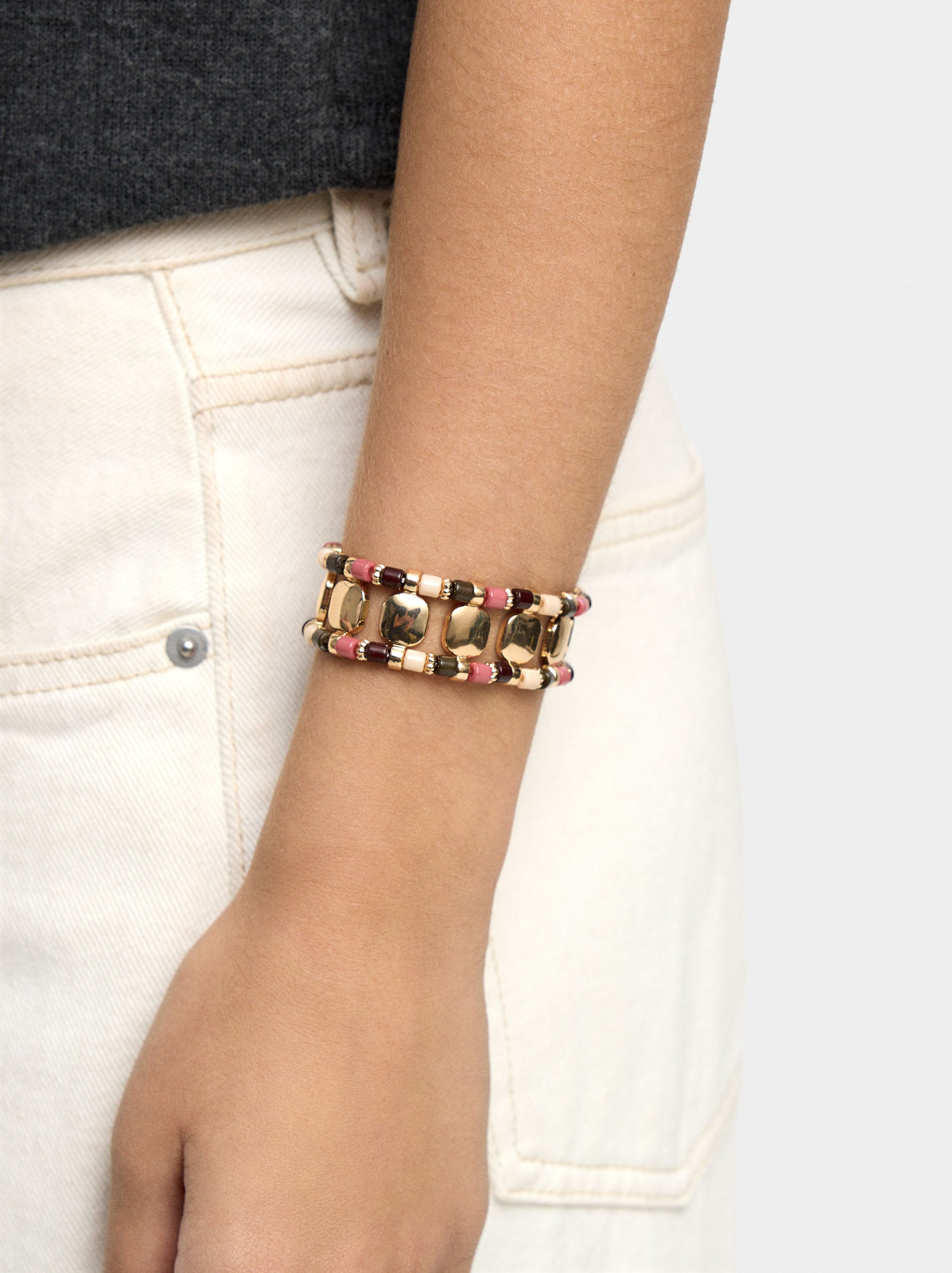 Pulsera Elástica Con Multicolor