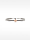 Pulsera De Acero Inoxidable Con Trébol