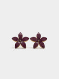 Pendientes Flor Con Resina