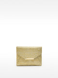 Bolso De Mano Efecto Paja