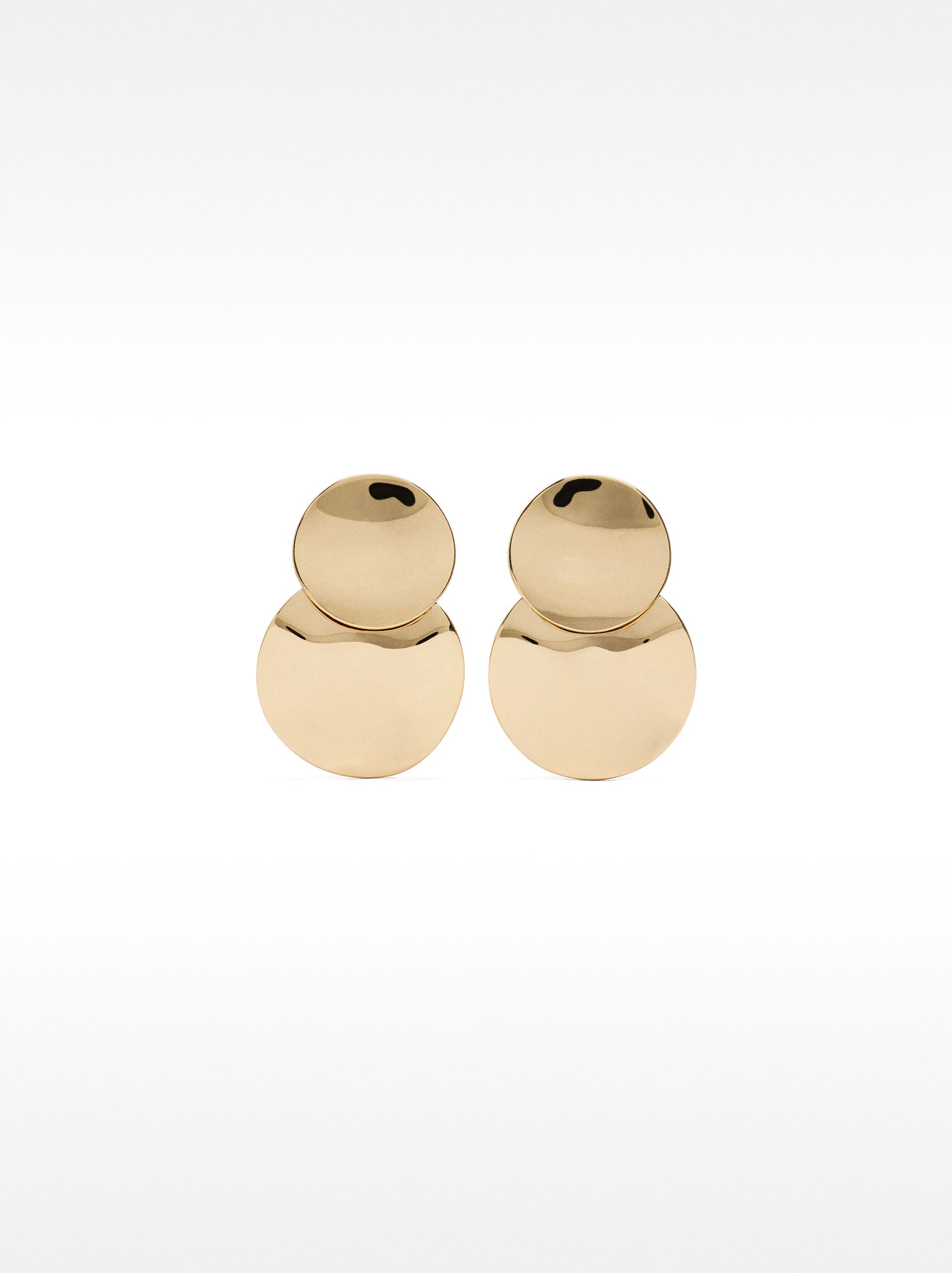 Aretes Largos Dorados