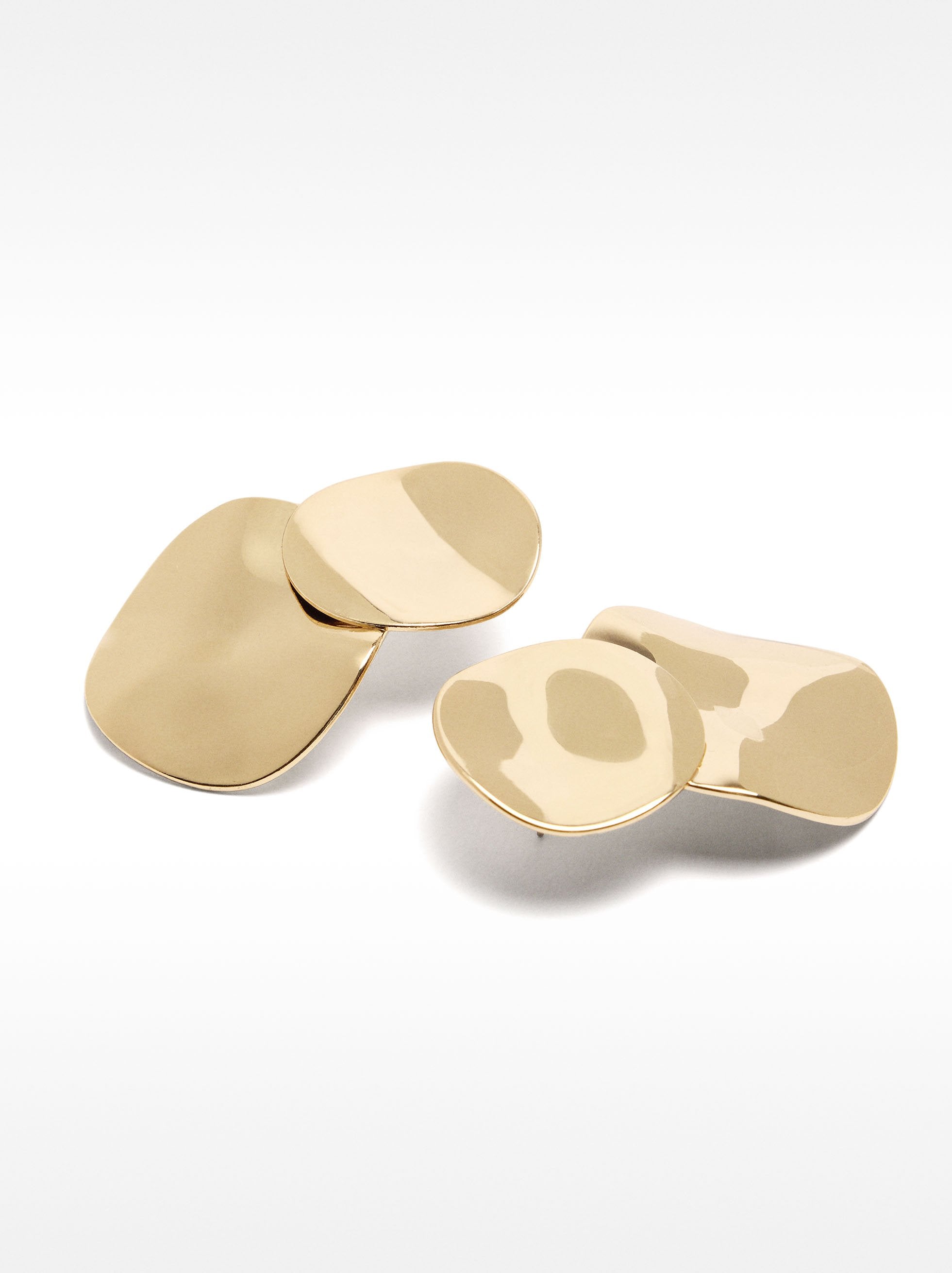 Aretes Largos Dorados