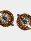 Pendientes Multicolor De Abalorios