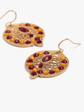 Pendientes Multicolor Con Abalorios