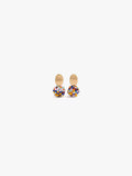 Pendientes Con Abalorios Multicolor