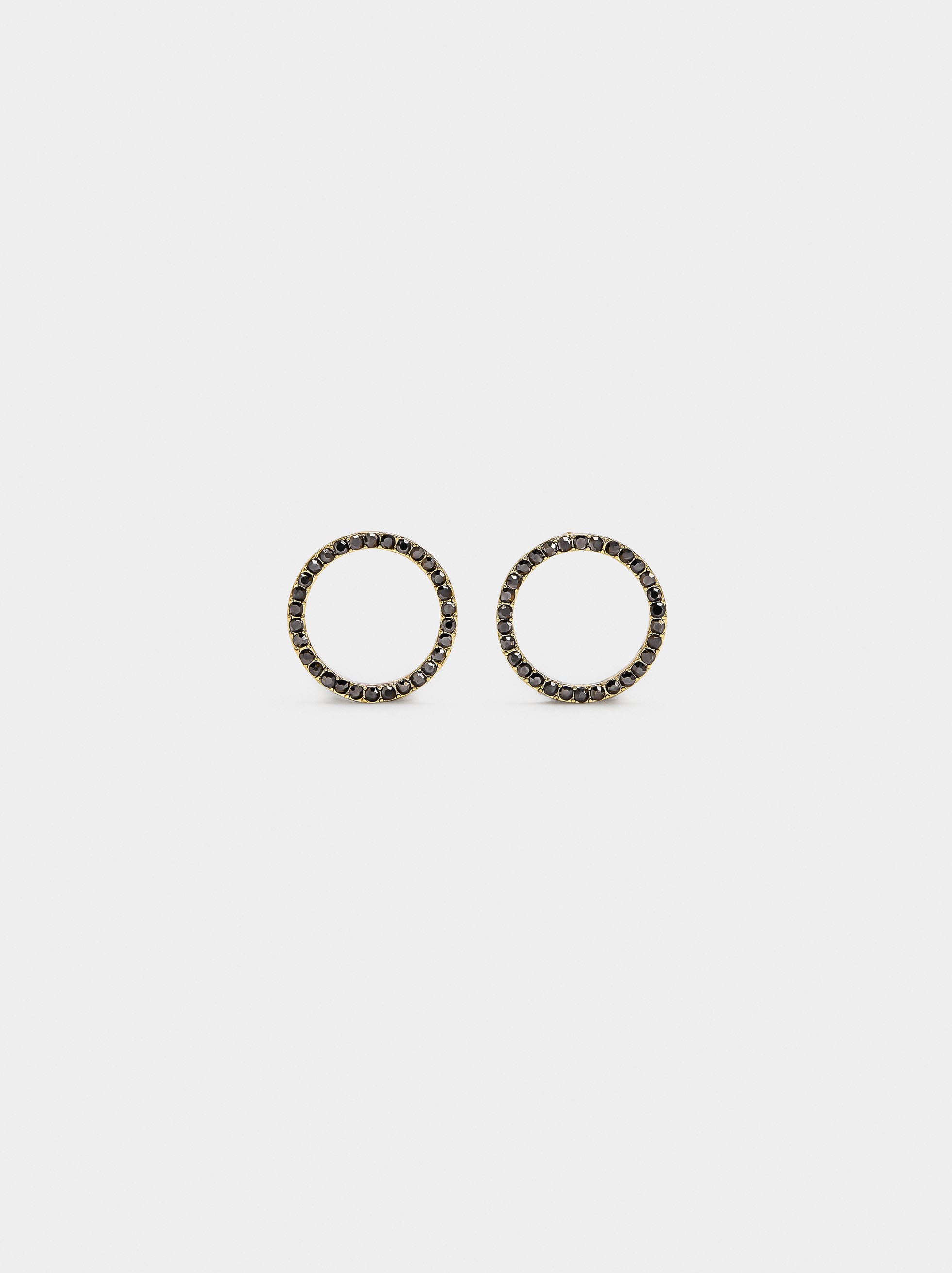 Pendientes Aro Con Circonitas