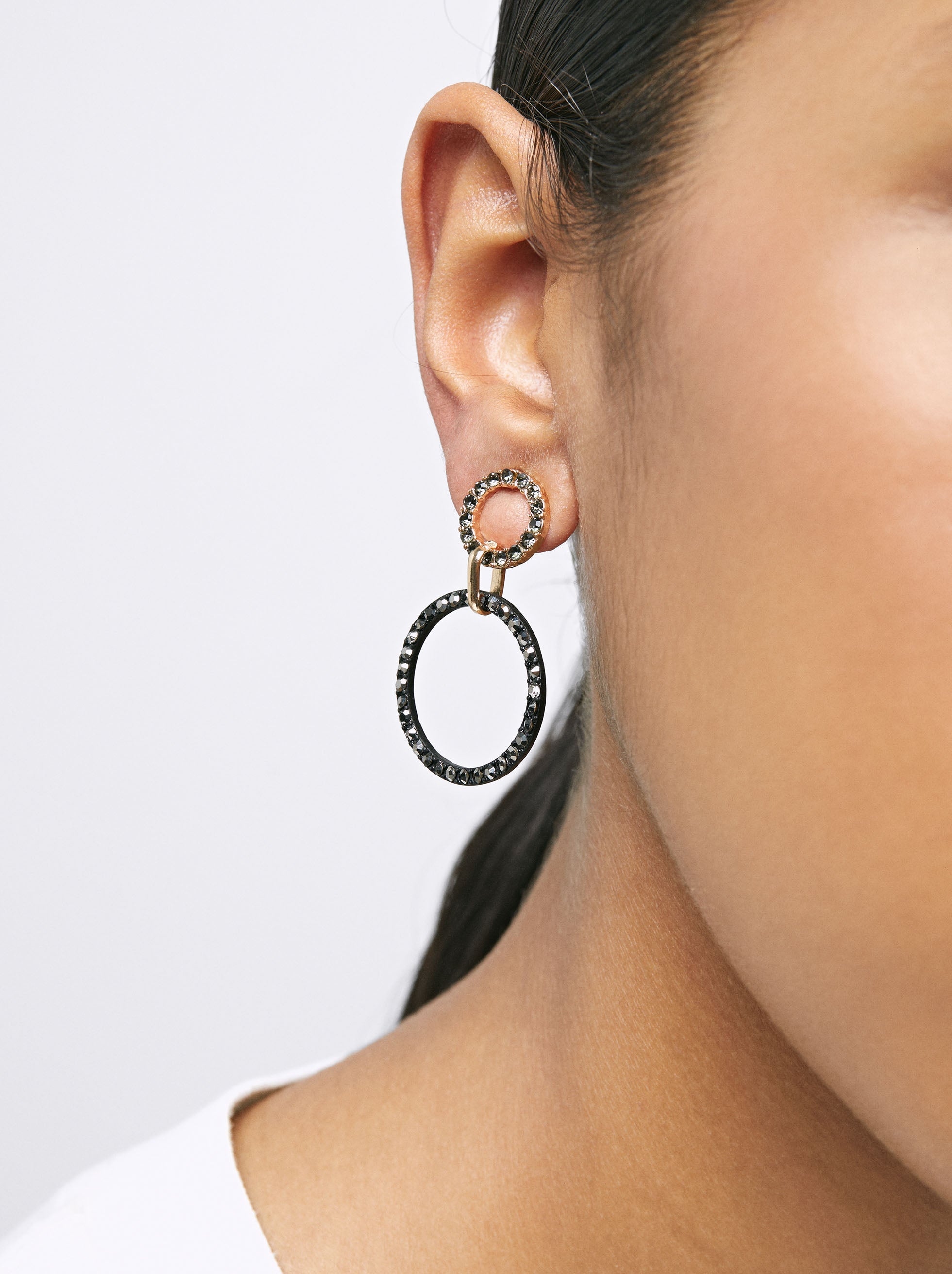 Aretes Con Cristales