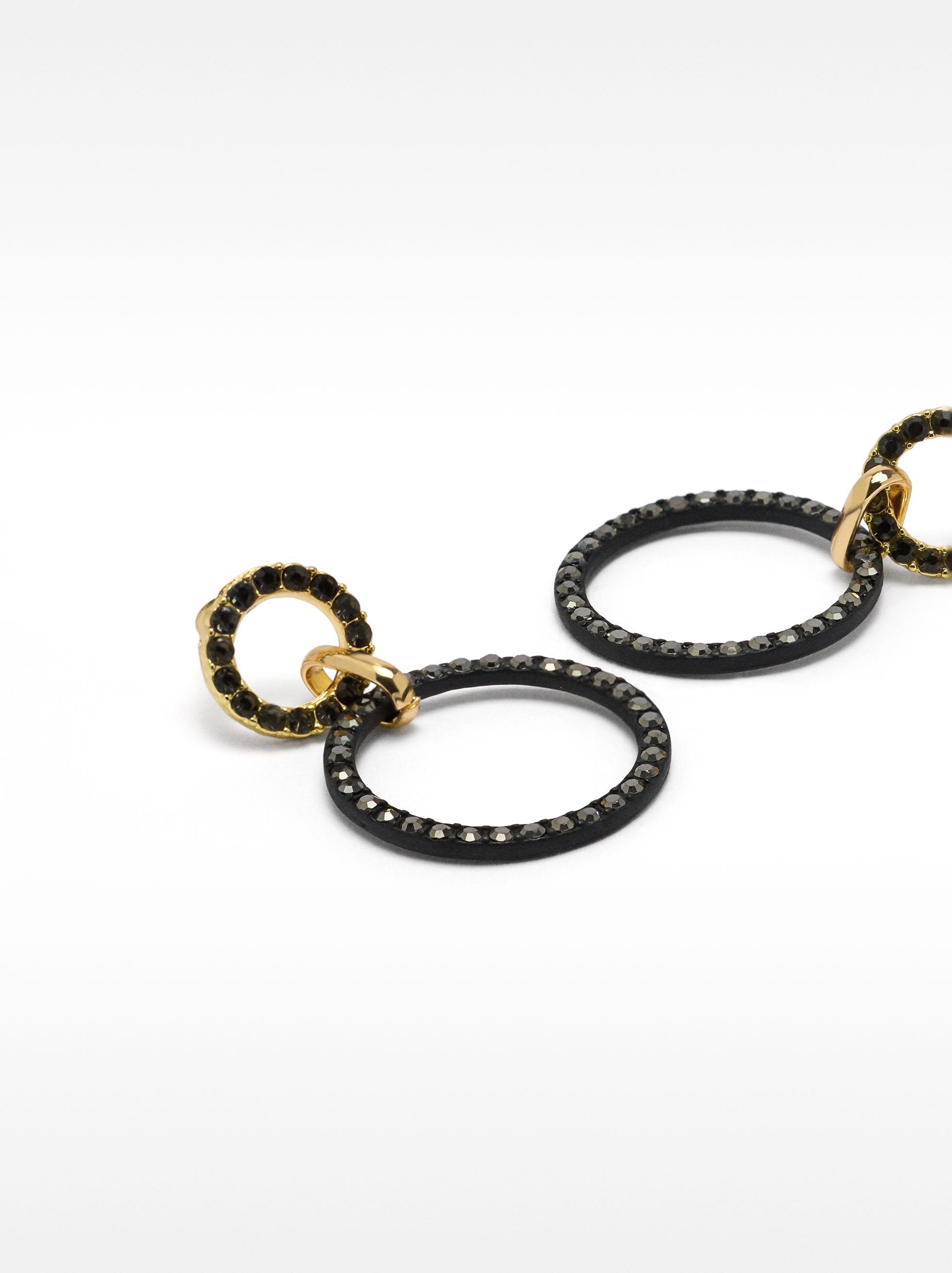 Aretes Con Cristales