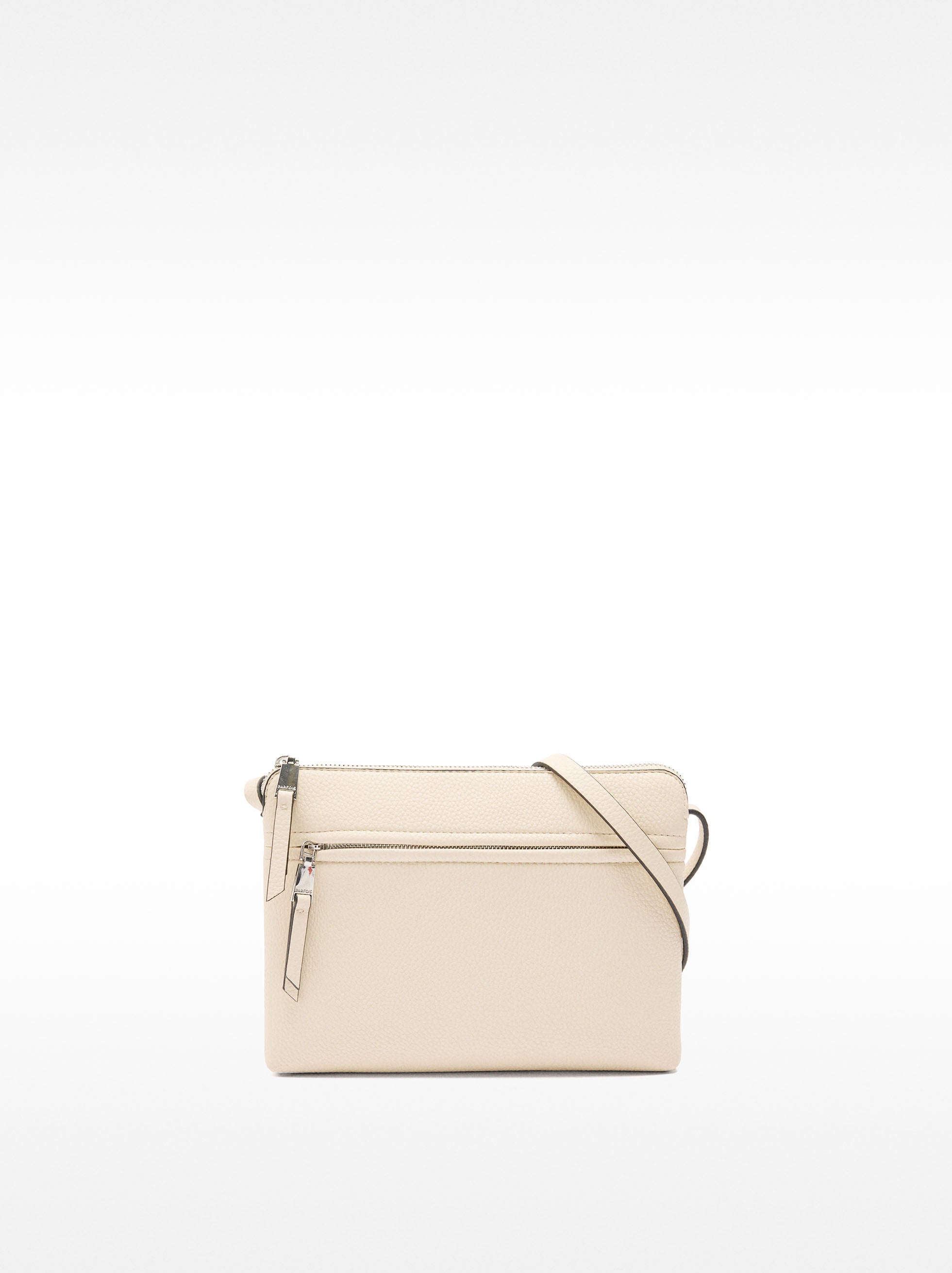 Bolso Bandolera Con Bolsillo Exterior