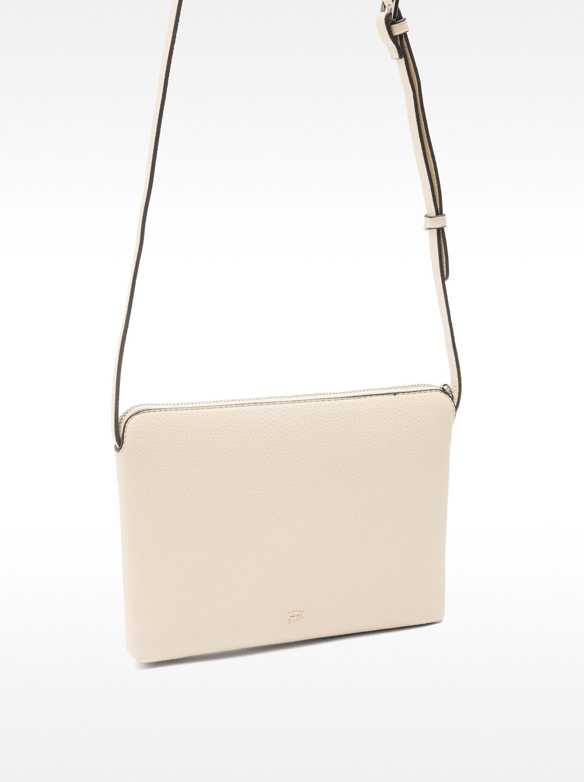Bolso Bandolera Con Bolsillo Exterior