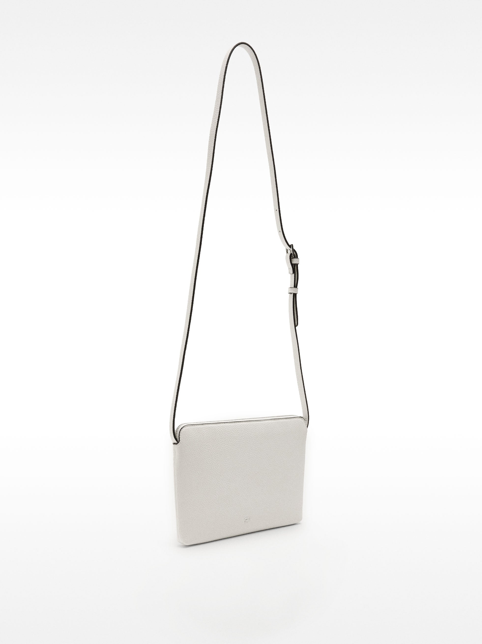 Bolso Bandolera Con Bolsillo Exterior