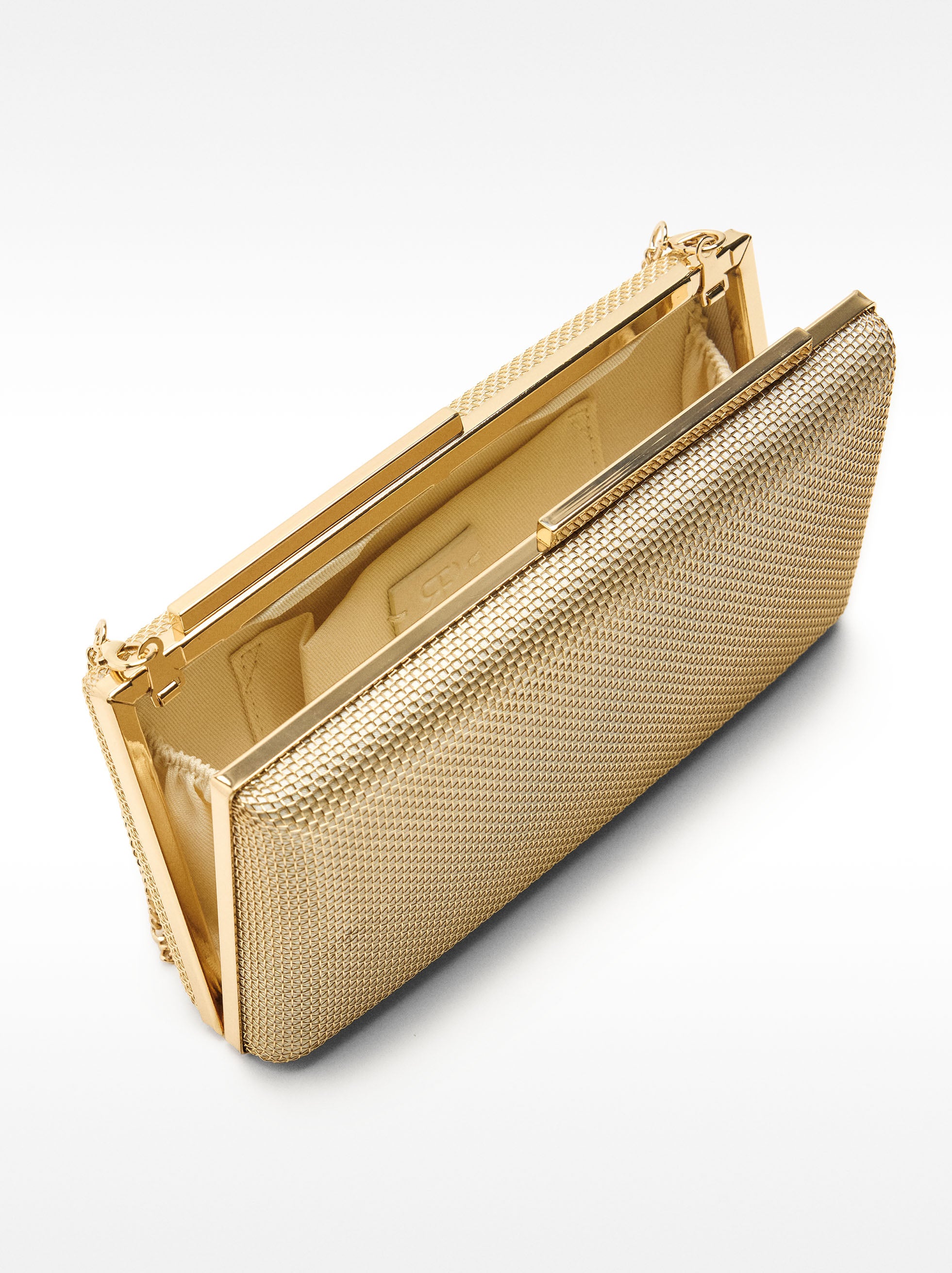 Clutch De Fiesta Con Asa De Cadena