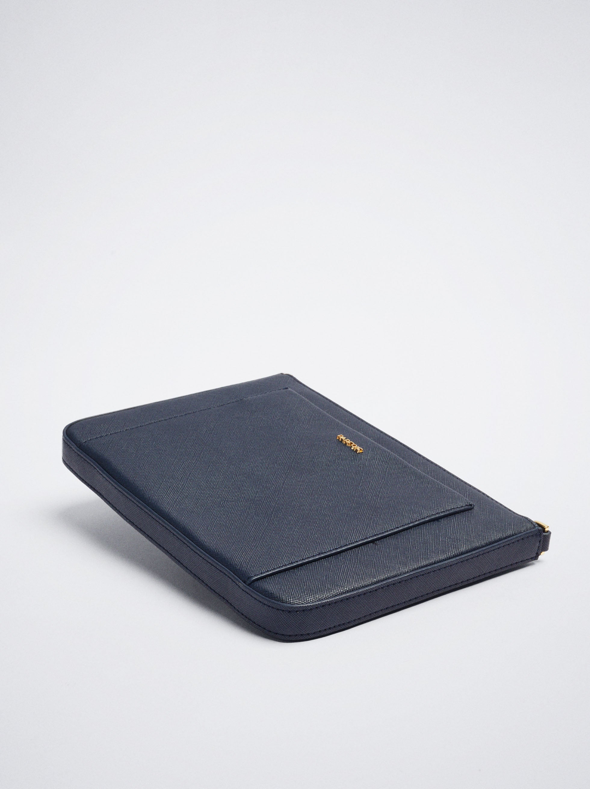 Cartera Bandolera Con Bolsillo Exterior