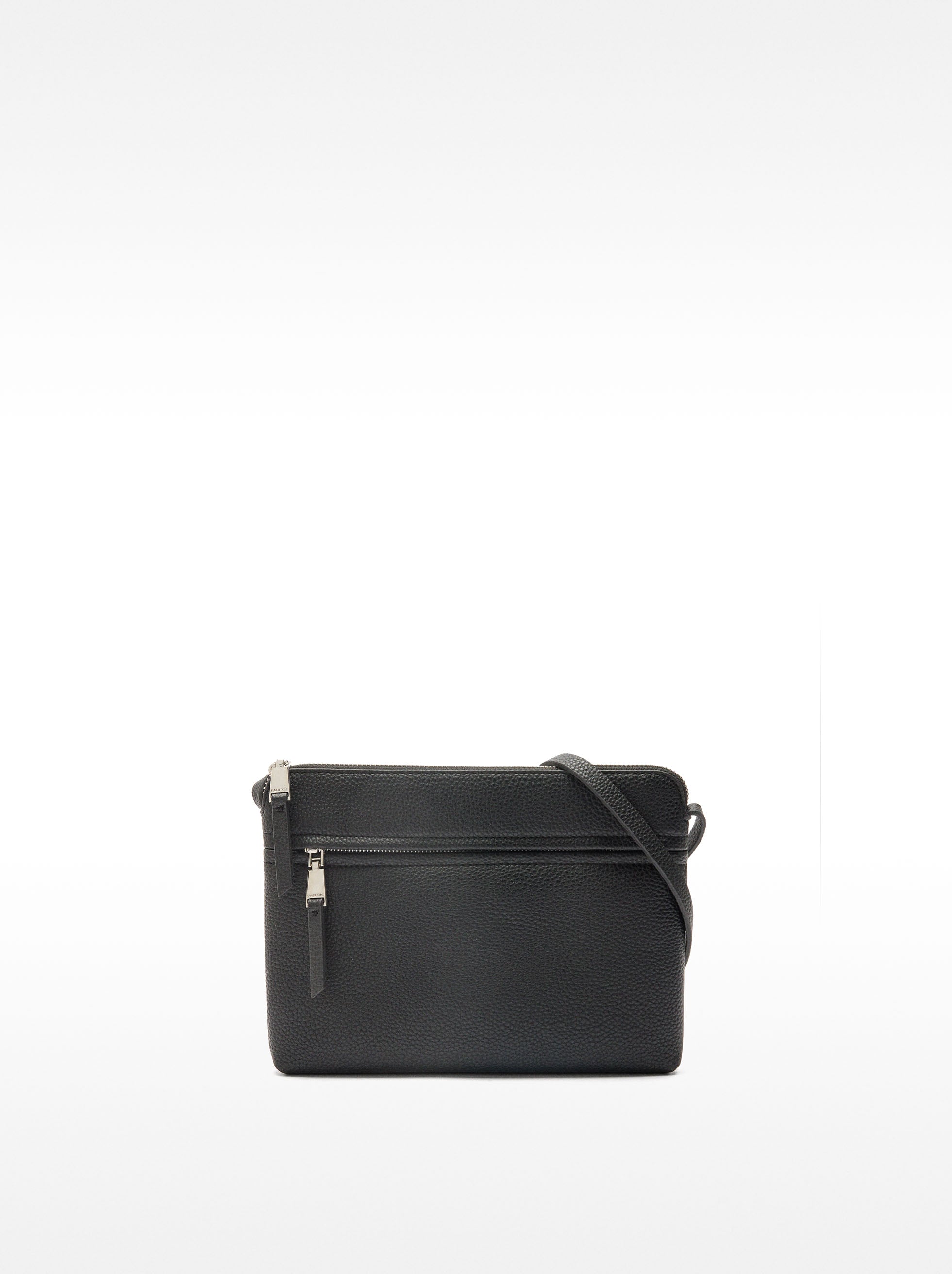 Bolso Bandolera Con Bolsillo Exterior