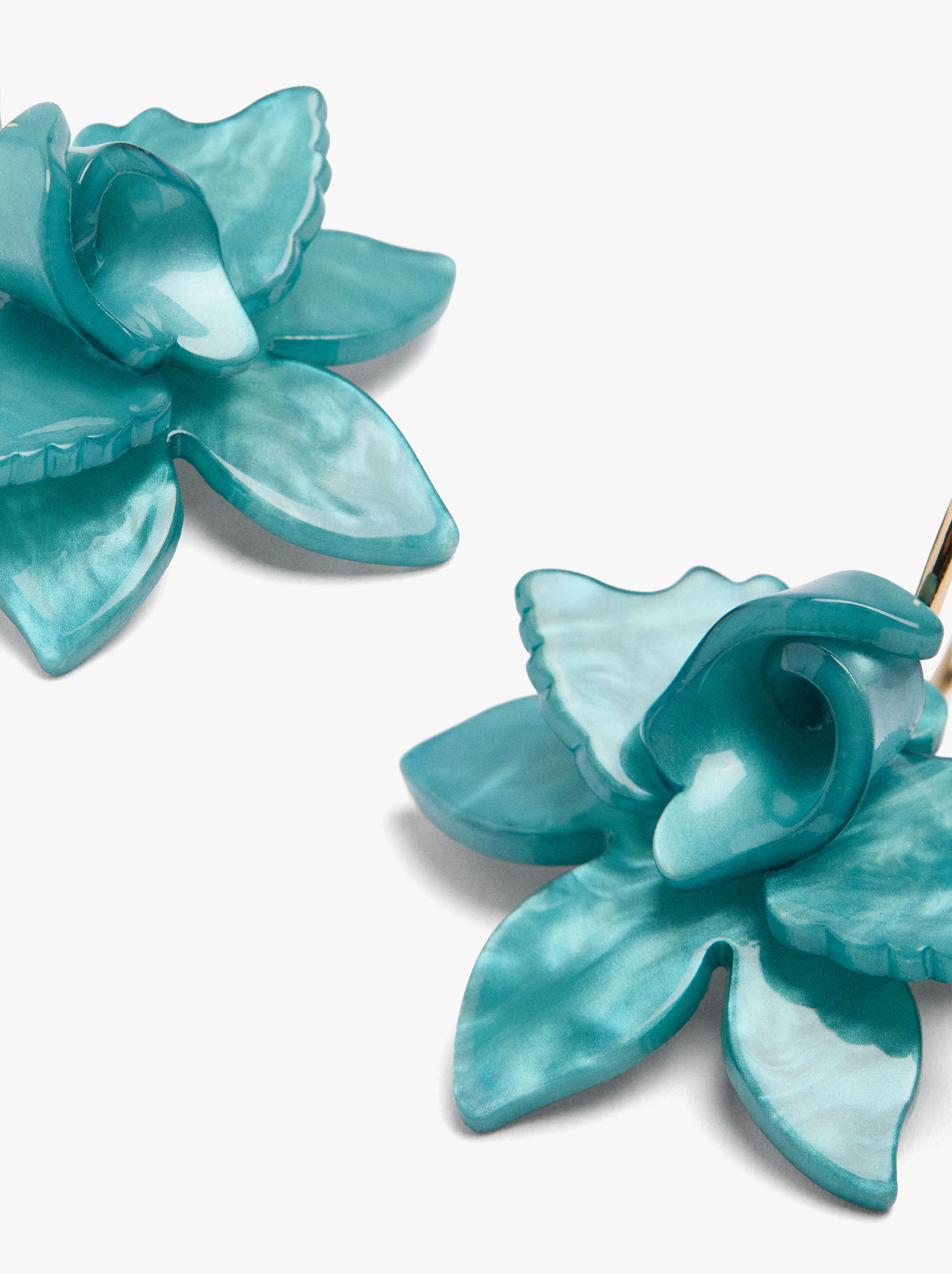 Aros Abiertos Con Maxi Flor