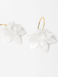 Aretes De Aro Con Flor