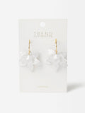 Aretes De Aro Con Flor
