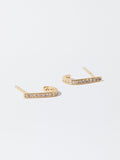 Aretes De Plata 925 Con Circonitas