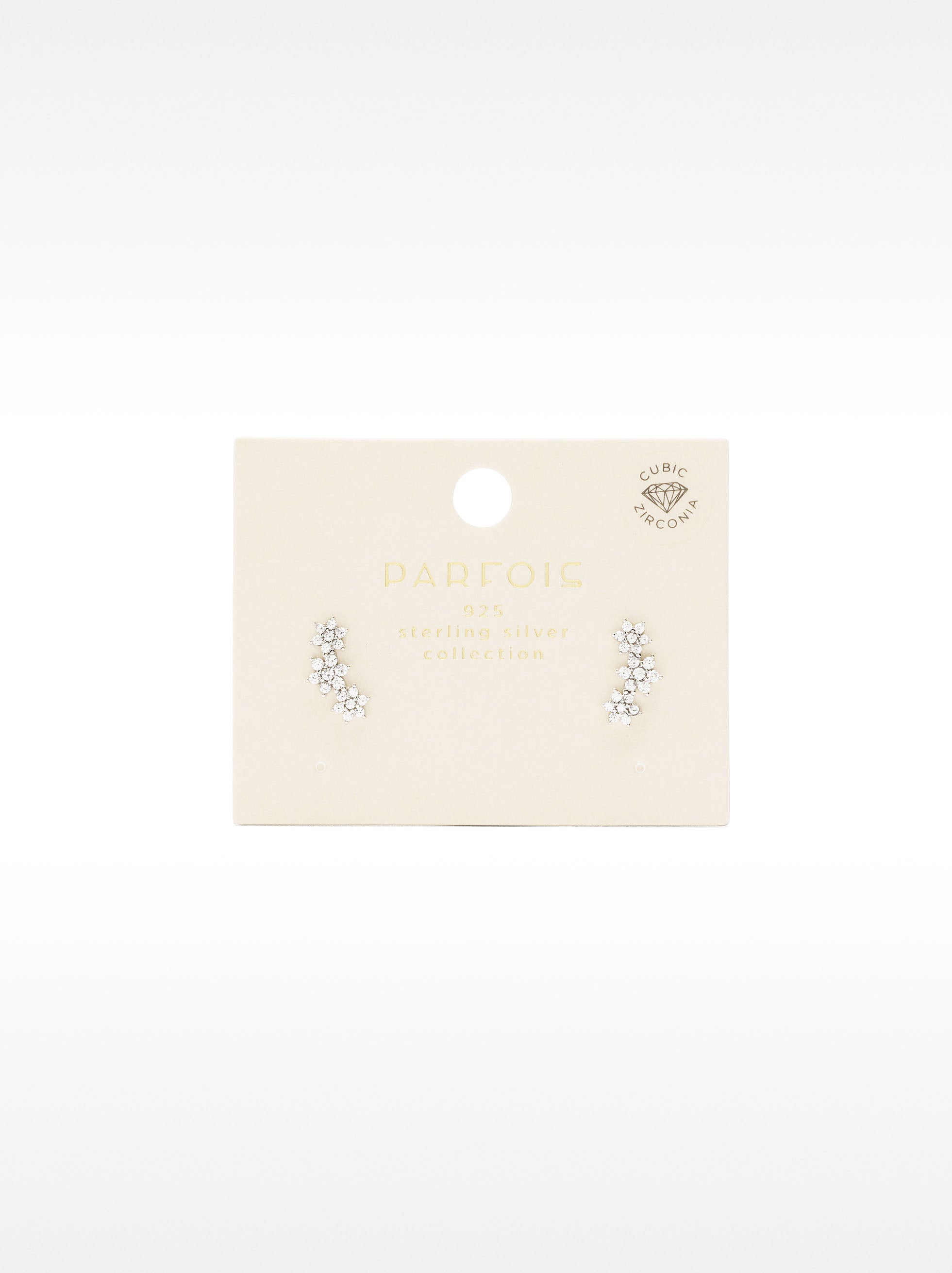 Aretes De Plata 925 Con Circonitas