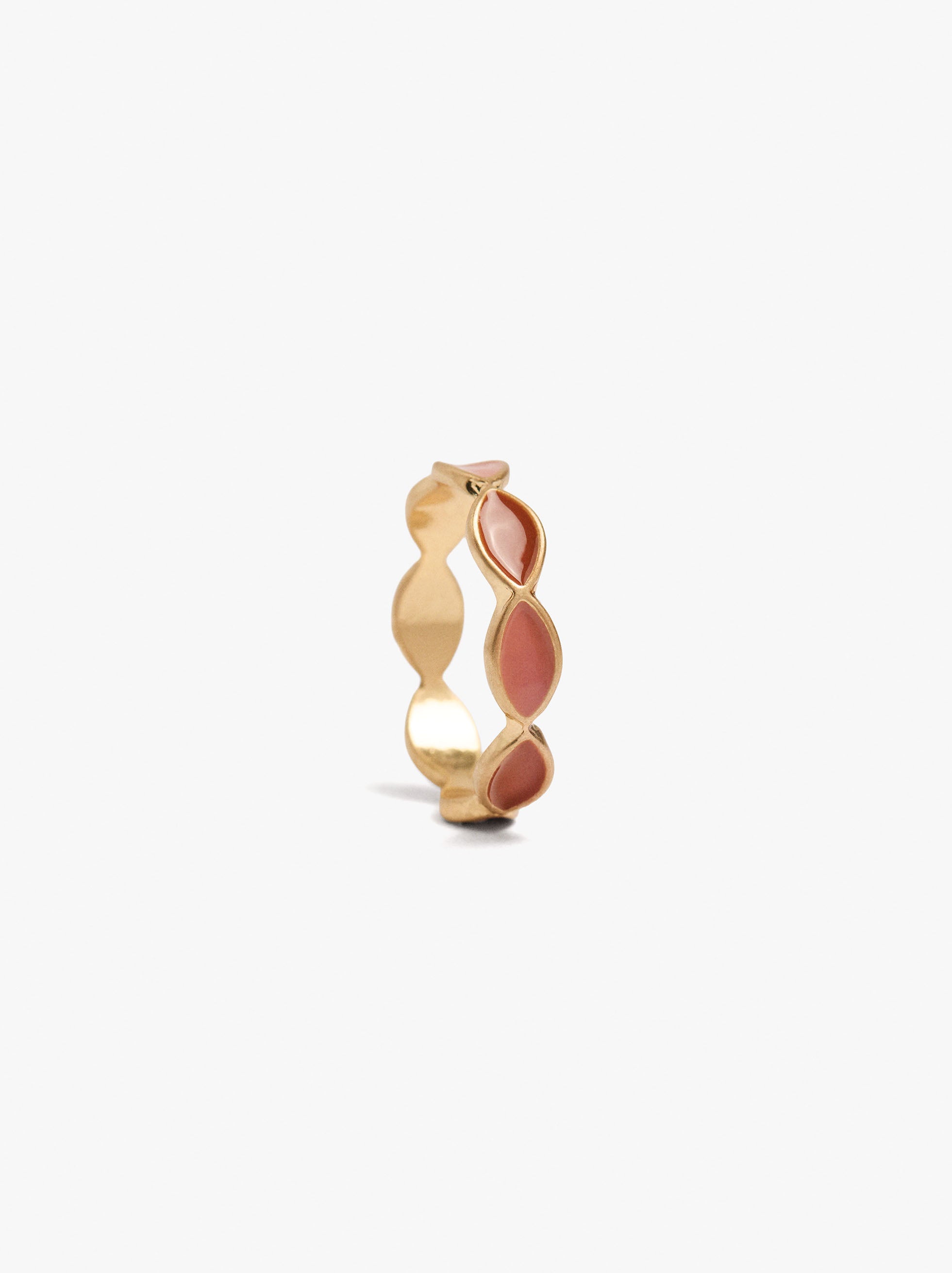 Anillo Con Esmalte