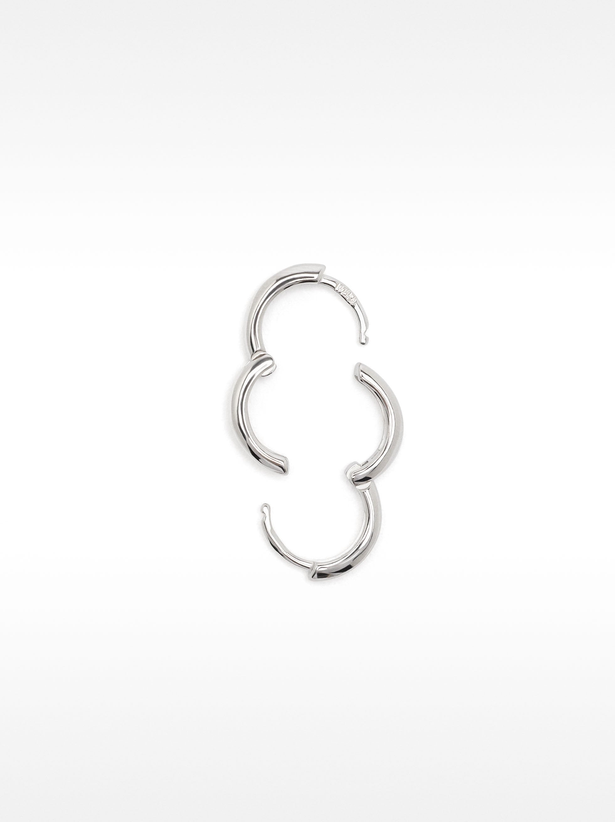 Aretes De Aro De Plata 925