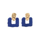 Pendientes Con Efecto Mate
