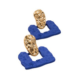 Pendientes Con Efecto Mate