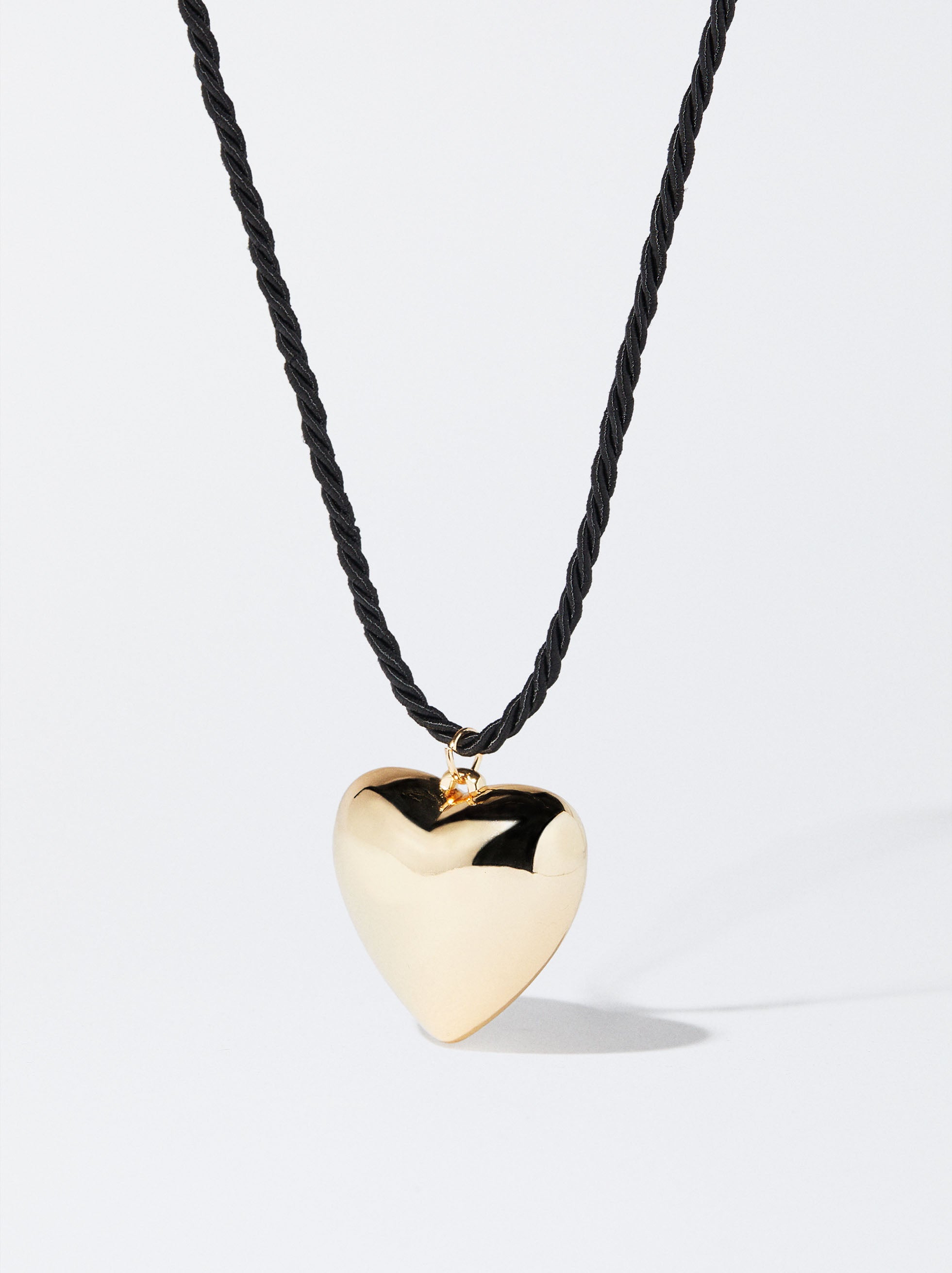 Collar Cordón Corazón