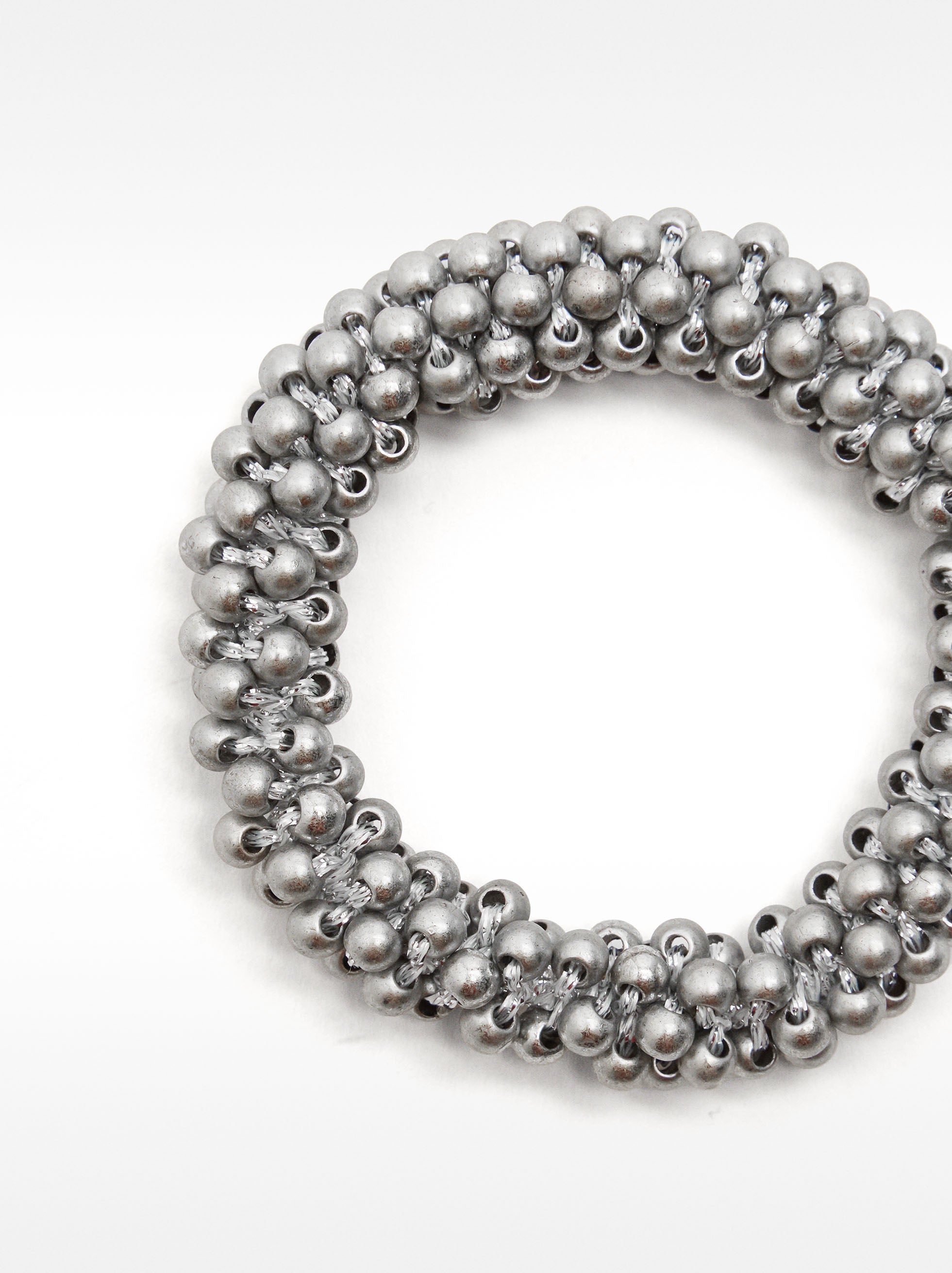 Coletero De Pelo Con Abalorios