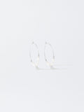 Aretes Con Perlas De Agua Dulce