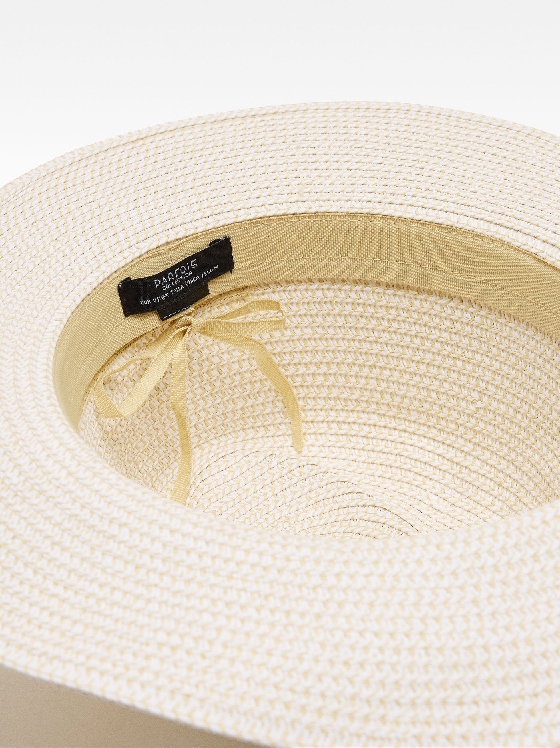 Sombrero Efecto Rafia