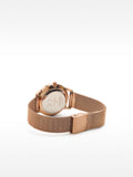 Reloj Pulsera De Malla Metálica De Acero