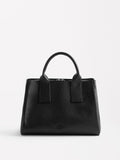 Bolso Tote Con Textura Y Bandolera