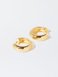 Aretes De Aro De Plata 925