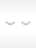 Aretes De Plata 925 Con Circonitas