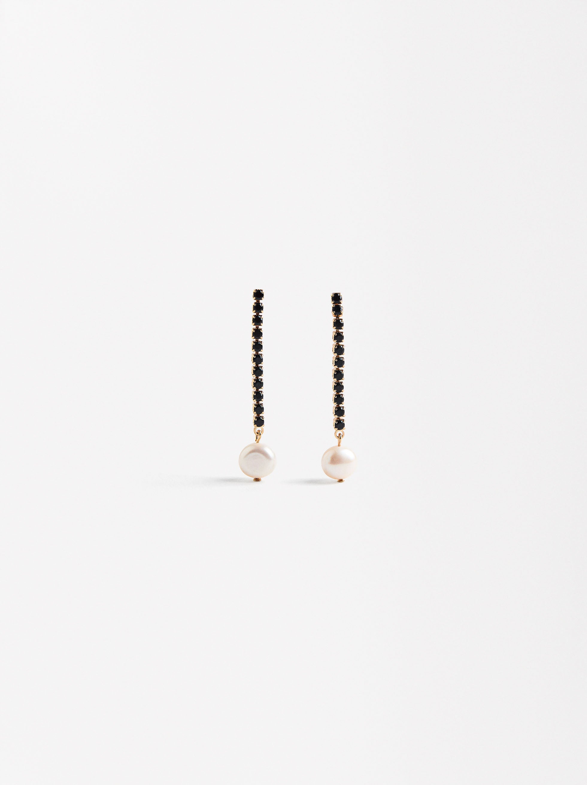 Aretes Con Perlas Y Circonitas