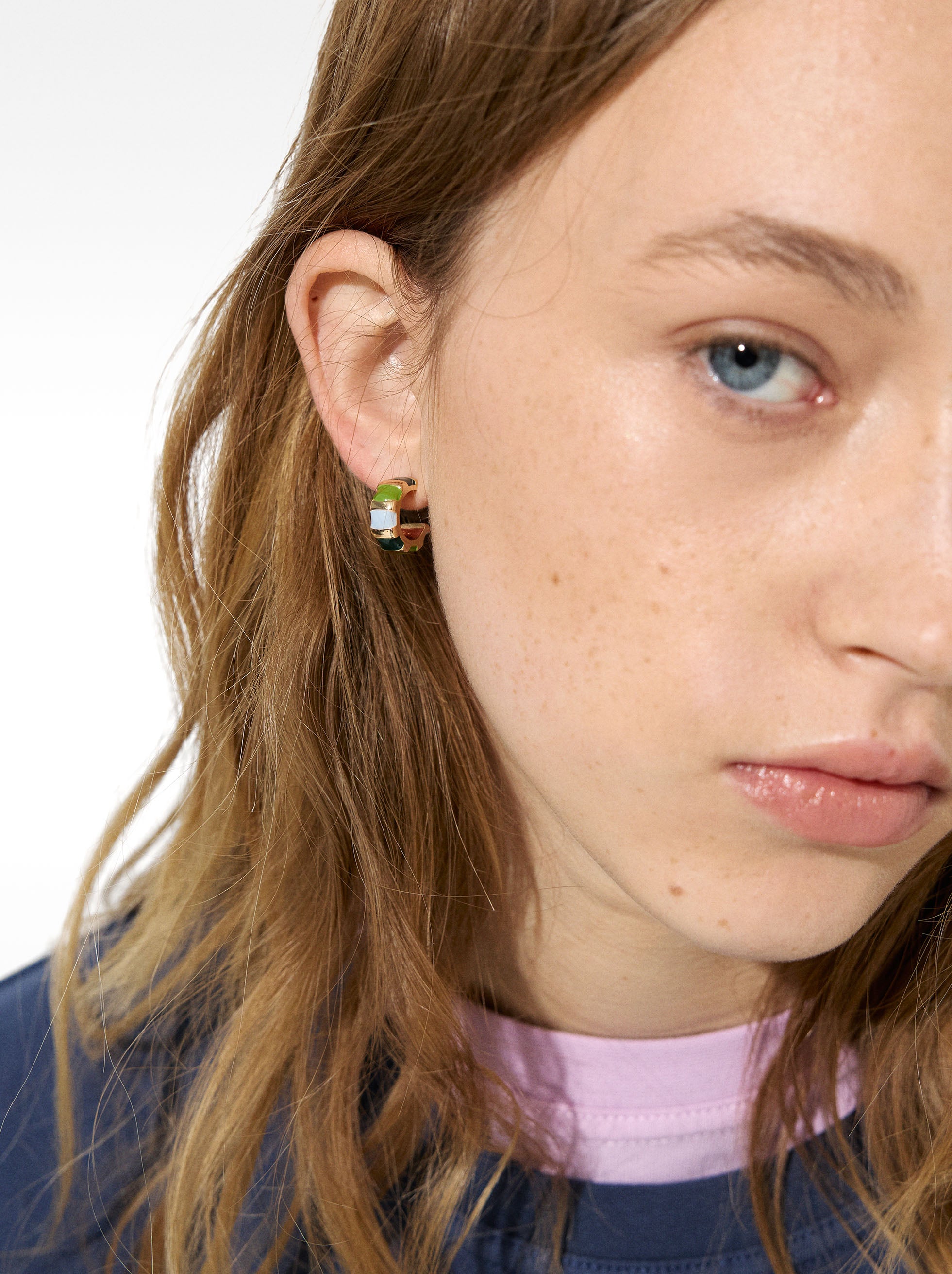 Aretes Esmaltados
