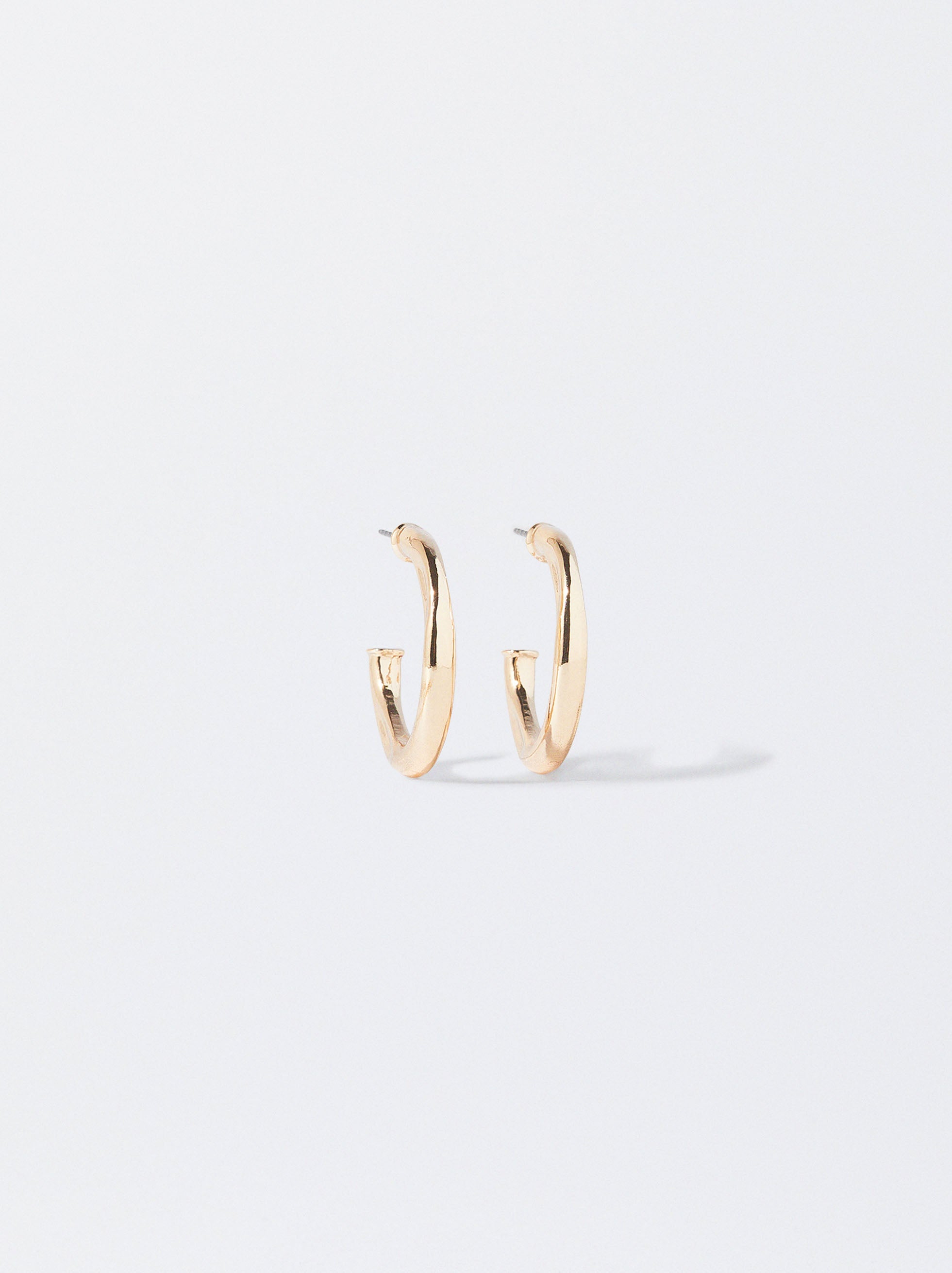 Aretes De Aro Dorados