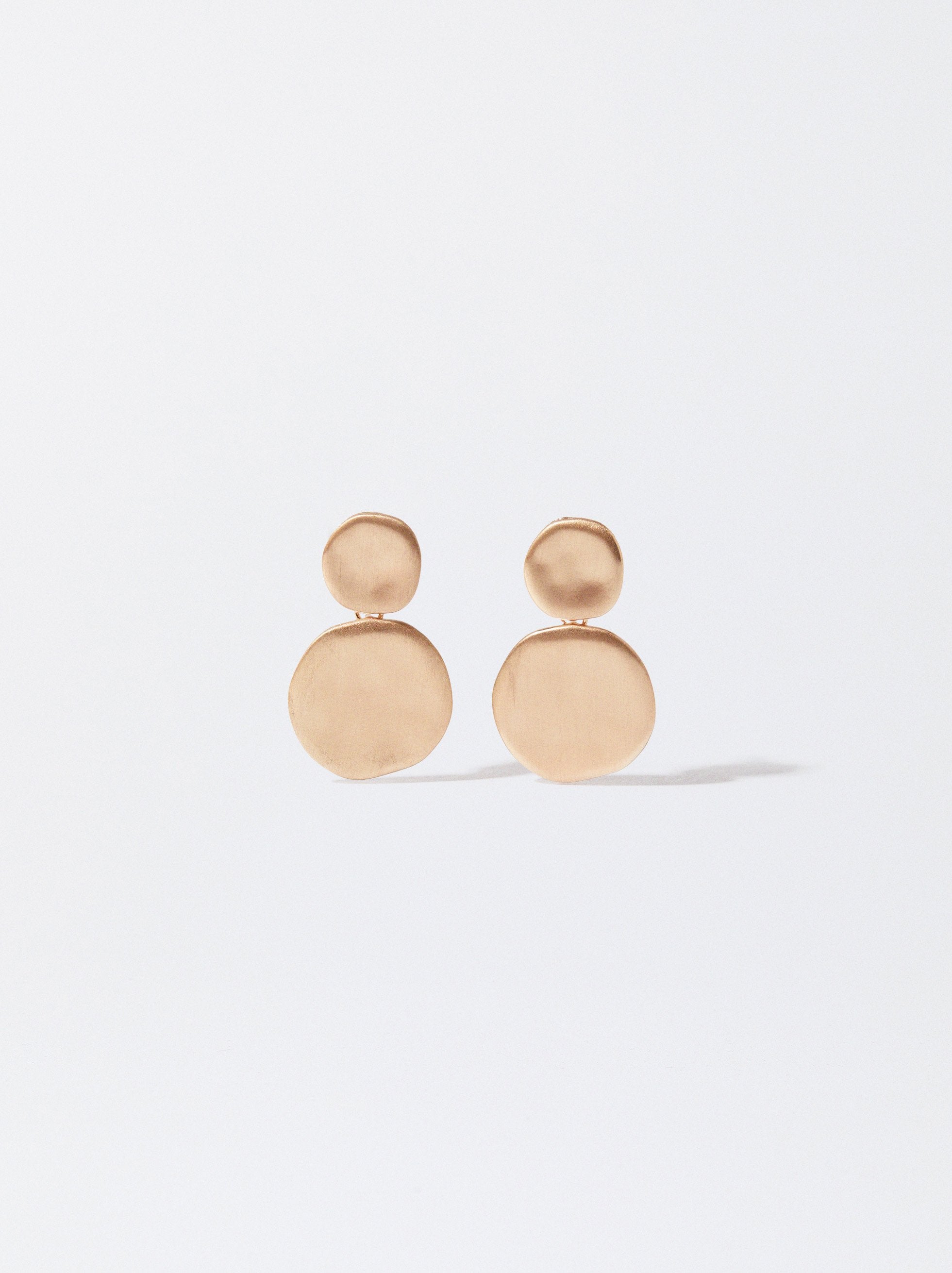 Aretes Con Efecto Mate