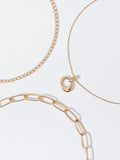 Conjunto De Collares Dorados