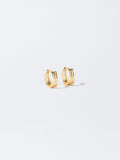 Aretes De Aro De Plata 925