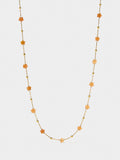 Collar Estrellas De Piedra - Acero Inoxidable