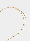 Collar Estrellas De Piedra - Acero Inoxidable