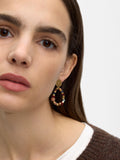 Aretes De Cuentas Multicolor